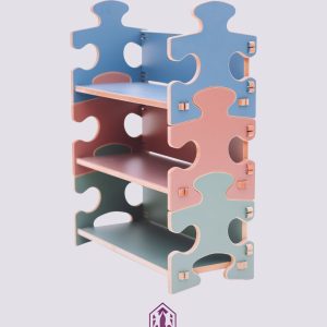 Estante Quebra Cabeça 1